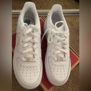 Nike White AF1 Sneakers